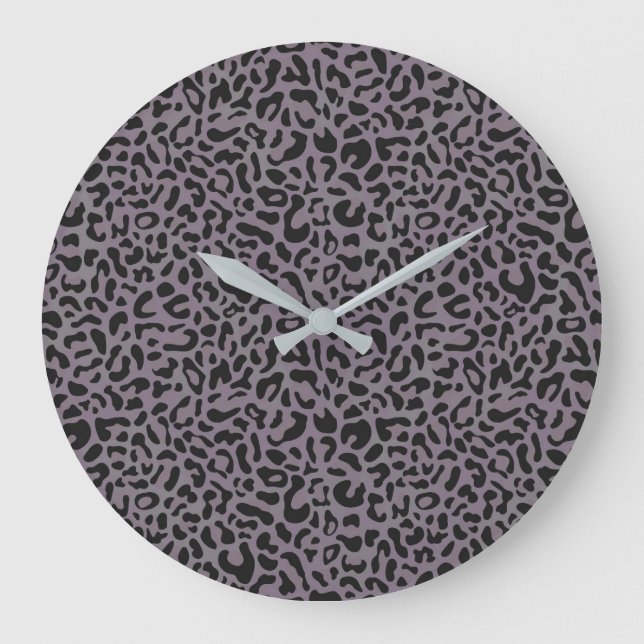 Leopard Large Clock (Front)