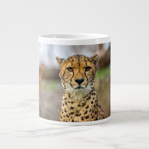 leopard large coffee mug