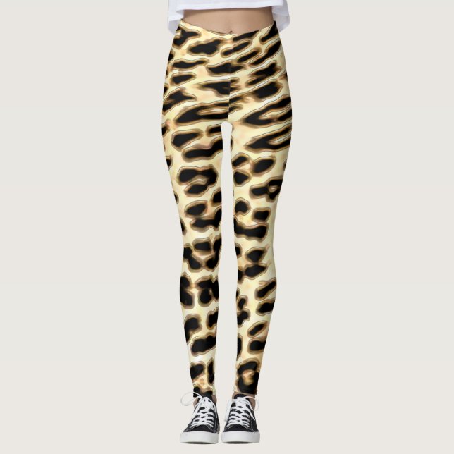 Leopard Leggings  (Front)