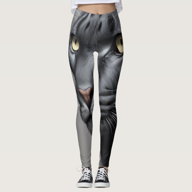 Leopard Leggings (Front)