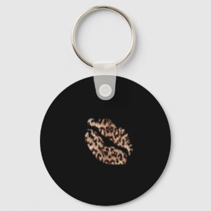 Leopard Lips Keychain