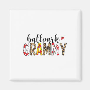 Leopard Llpark Grammy Sell Softll Mother's Day Magnet