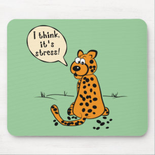 Leopard losing spots - I think it's stress Mouse Pad