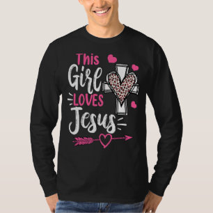 Leopard Love In Faith Graphic Tees For Christian G