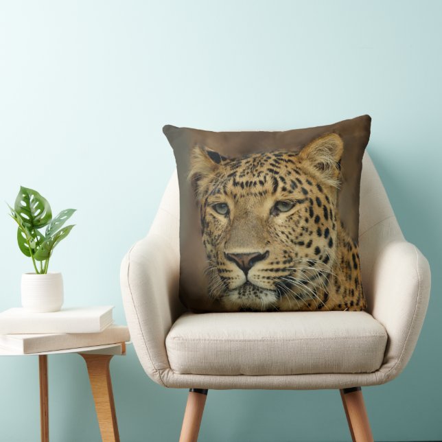 Leopard Lovers Wildlife Cushion (Chair)