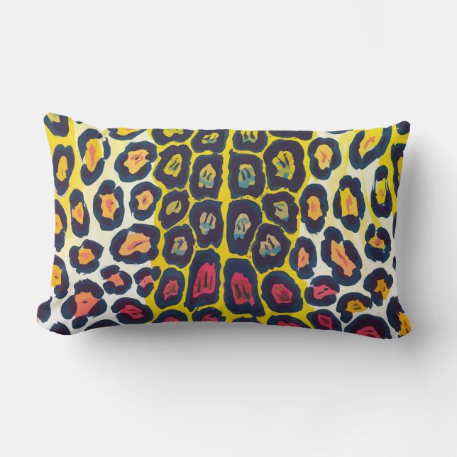 Leopard Lumbar Cushion (Front)