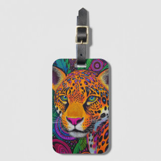 Leopard Luminous  Luggage Tag