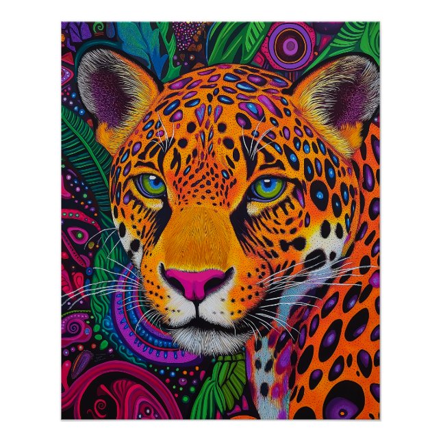 Leopard Luminous  Poster (Front)