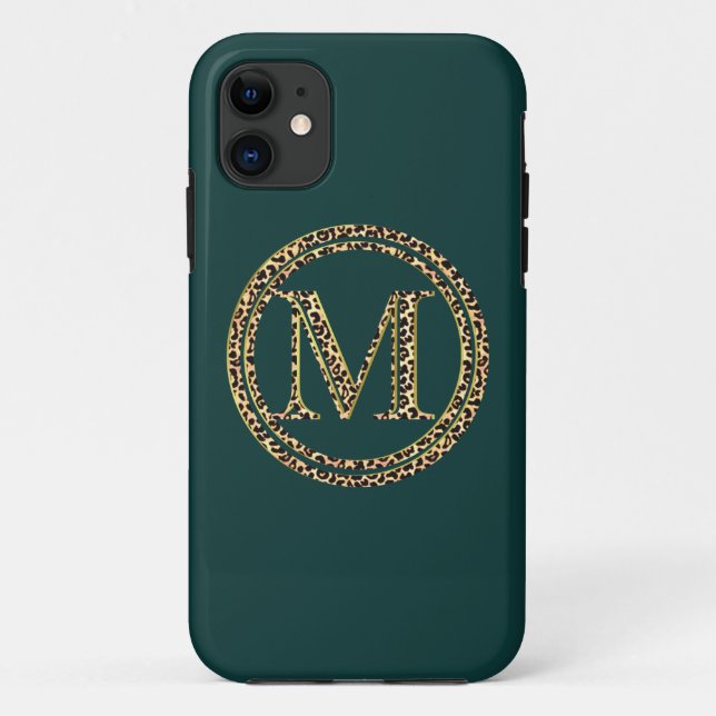 Leopard M Case-Mate iPhone Case (Back)