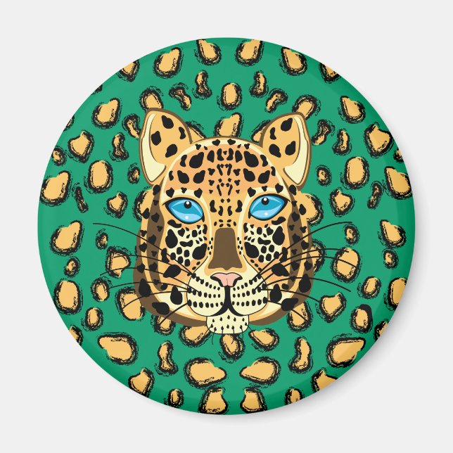 Leopard Magnet (Front)