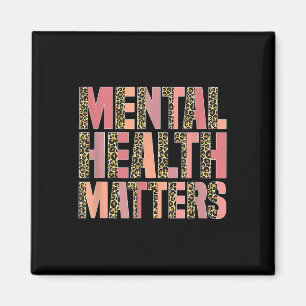 Leopard Mental Health S Awareness Month  Magnet