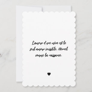 Léopard Mother's Day Card