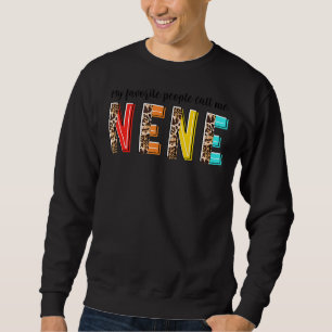 Leopard My Favourite People Call Me Nene Mothers D Sweatshirt