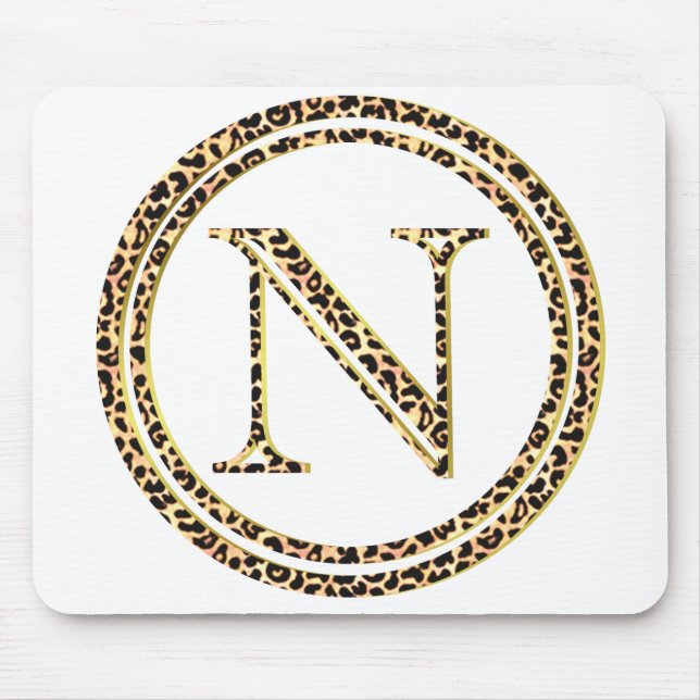 Leopard N Mouse Pad (Front)