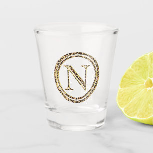 Leopard N Shot Glass