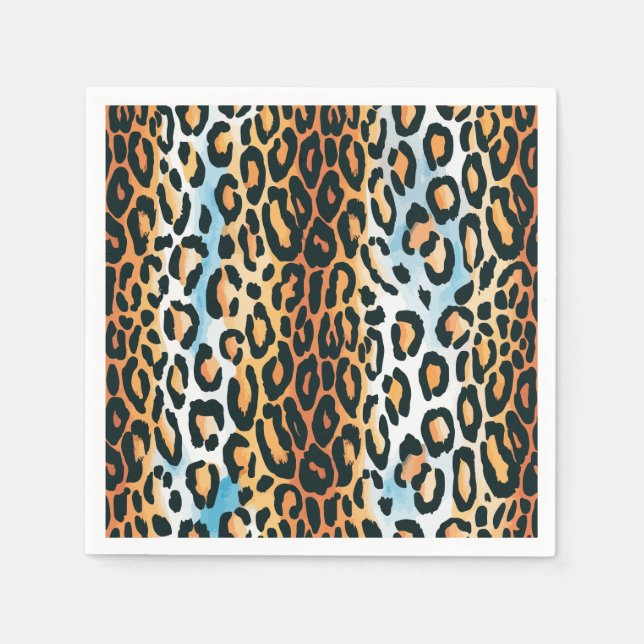 Leopard Napkin (Front)