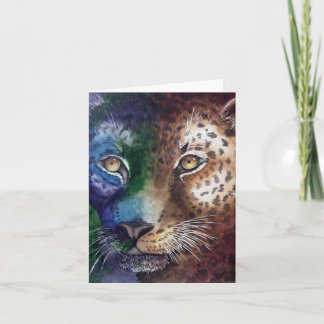 Leopard Note Card