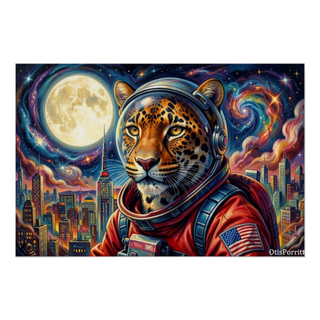 LEOPARD ON THE EDGE OF TOWN 2 POSTER (Front)