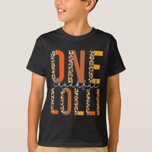 Leopard One Thankful Lolli Fall Vibes Thanksgiving T-Shirt