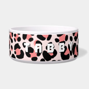 Leopard Orange Black Beige Personalised