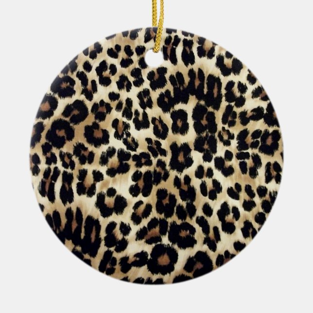 Leopard Ornament (Front)