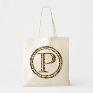 Leopard P Tote Bag