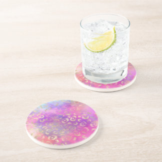 Leopard Paint Series Design 11 Coaster