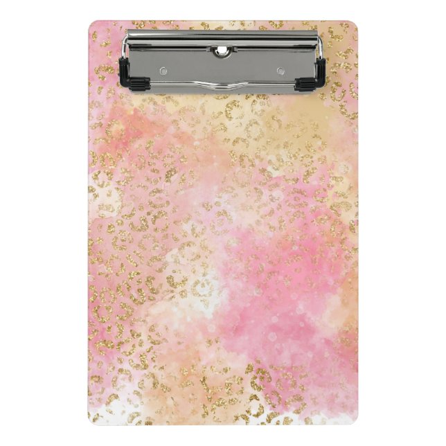 Leopard Paint Series Design 13  Mini Clipboard (Front)
