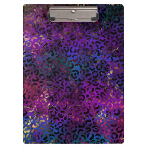 Leopard Paint Series Design 16 Clipboard