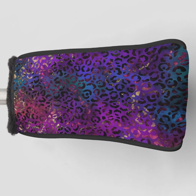 Leopard Paint Series Design 16  Golf Head Cover (Front)