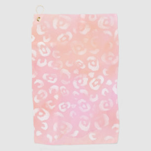 Leopard Paint Series Design 1 Golf Towel