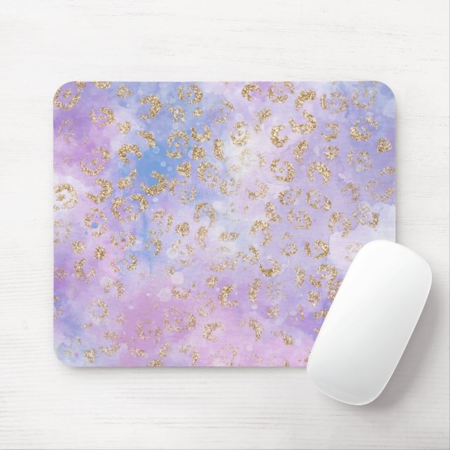 Leopard Paint Series Design 3   Mouse Pad (With Mouse)