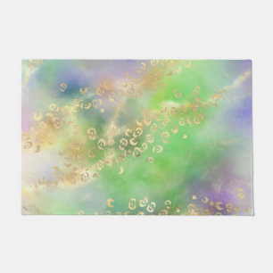 Leopard Paint Series Design 4 Doormat