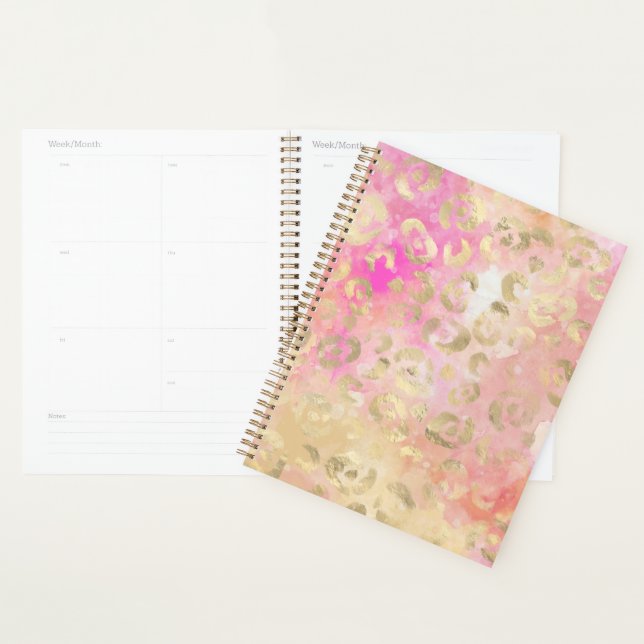Leopard Paint Series Design 5 Planner (Display)