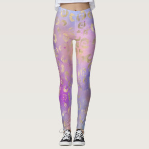 Leopard Paint Series Design 8 Leggings