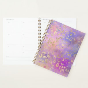 Leopard Paint Series Design 8 Planner