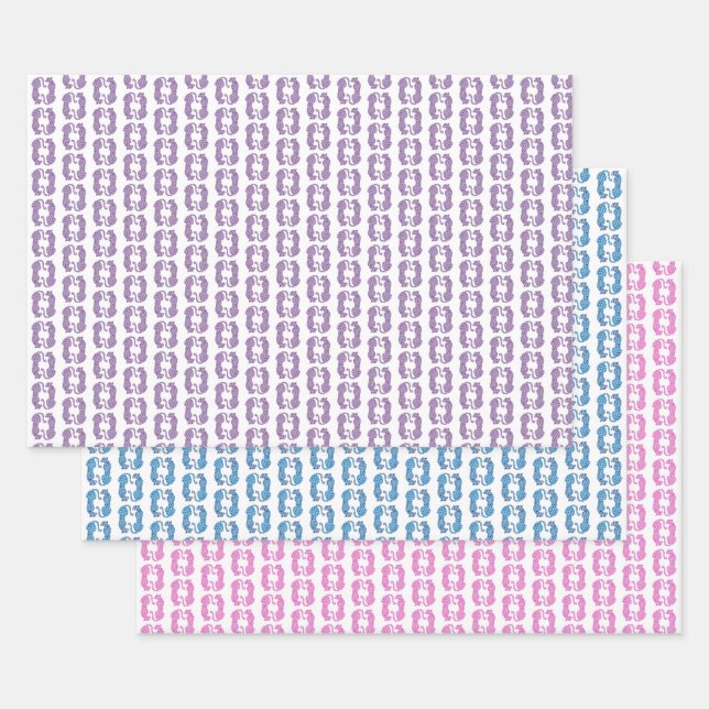 Leopard Pairs Wrapping Paper (Set)