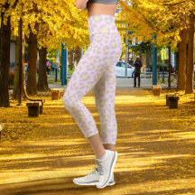 Leopard Pastel Pink Grey Yellow