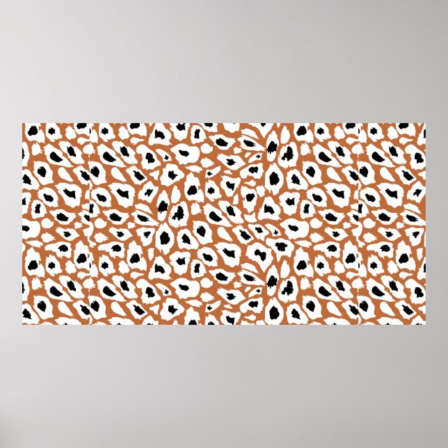 Leopard pattern, african animal print design (Front)