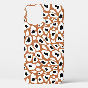 Leopard pattern, african animal print design iPhone 12 case