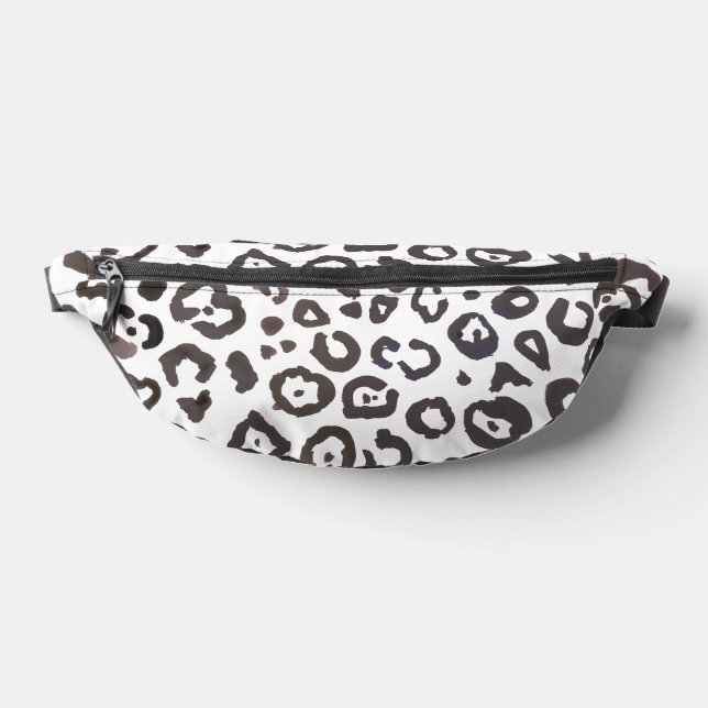 Leopard Pattern Animal Print Bum Bags (Lay Down)
