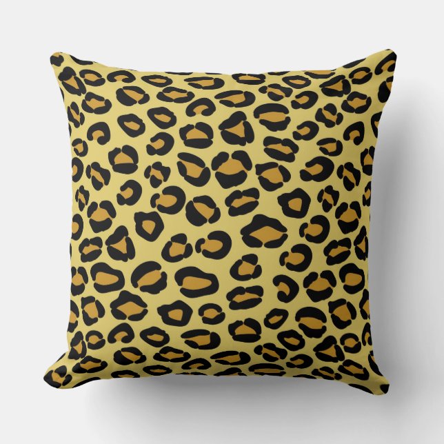 Leopard Pattern Cushion (Front)