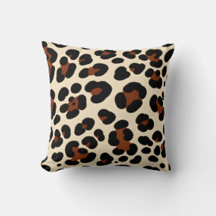 leopard pattern cushion. cushion