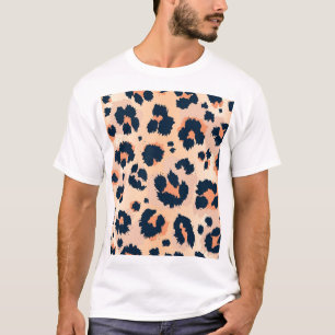 Leopard Pattern: Funny Seamless Design T-Shirt
