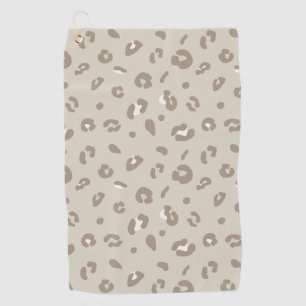 Leopard Pattern Golf Towel