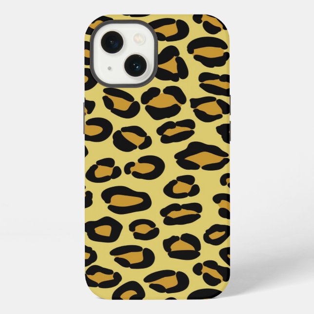 Leopard Pattern iPhone Case (Back)