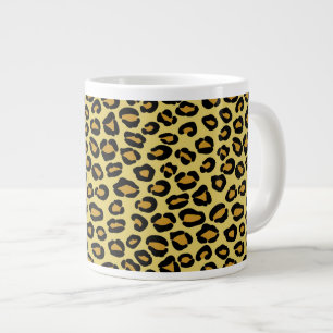 Leopard Pattern Large Coffee Mug