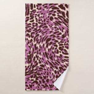 Leopard Pattern, Leopard Print, Animal print,  Bath Towel