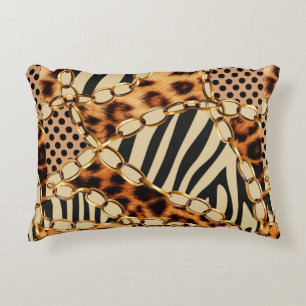 Leopard Pattern, Leopard Print, Animal print, Decorative Cushion