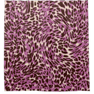 Leopard Pattern, Leopard Print, Animal print,  Shower Curtain